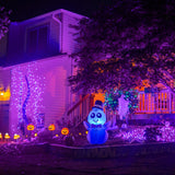 200pcs 66ft Halloween Fairy String Lights 8 Lighting Modes Mini Plug-in String Lights Indoor And Outdoor Christmas Garden Wedding Party Decoration Purple - Phoenix Fire Art Store