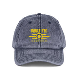 Vault-Tec Industries - Fallout Vintage Embroidered Cap - Retro Style Baseball Hat