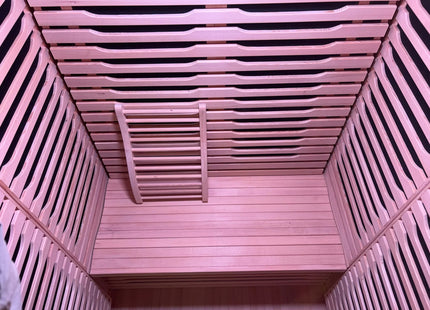 Blisspod | Milano | Full Spectrum Sauna Canadian Hemlock Ultra Low EMF | 6 Far Infrared & Red Glass Heater & Chromotherapy | 2 Person zoppinh