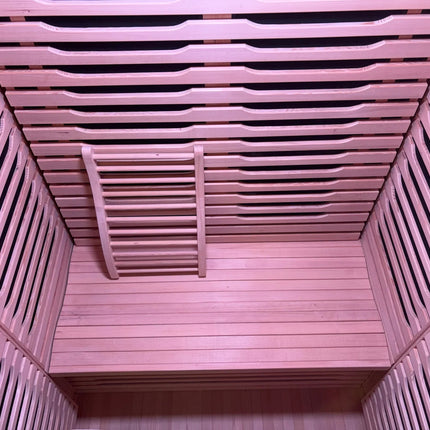 Blisspod | Milano | Full Spectrum Sauna Canadian Hemlock Ultra Low EMF | 6 Far Infrared & Red Glass Heater & Chromotherapy | 2 Person zoppinh