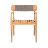 Alora Premium 5-Piece Acacia Wooden Outdoor Furniture Patio Set With Dining Chairs And Table (SAK70445)