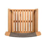 Alora Premium 5-Piece Acacia Wooden Outdoor Furniture Patio Set With Dining Chairs And Table (SAK70445)