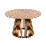 Alora Premium 5-Piece Acacia Wooden Outdoor Furniture Patio Set With Dining Chairs And Table (SAK70445)