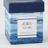 Mediterranean Blue Candles - Luxury Soy Wax in Porcelain Gift Box