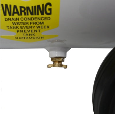 2.5HP Silent Air Compressor 13 Gallon - Oil-Free Portable Powerhouse with Wheels