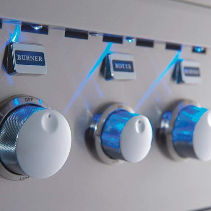 Broilmaster B-Series Deluxe 32-Inch Marine Grade Freestanding Stainless Steel Gas Grill with Rear Infrared Burner