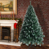 Green Spray White PVC Material Christmas Tree