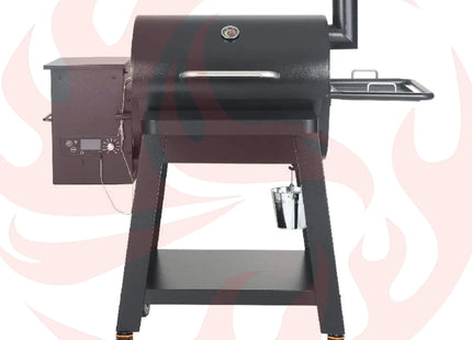 53" Heavy-Duty Portable Wood Pellet BBQ Grill With Cart (SAK93641) - Phoenix Fire Art Store