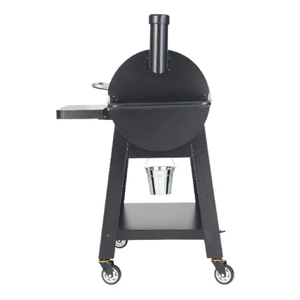 53" Heavy-Duty Portable Wood Pellet BBQ Grill With Cart (SAK93641) - Phoenix Fire Art Store