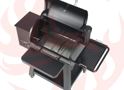53" Heavy-Duty Portable Wood Pellet BBQ Grill With Cart (SAK93641) - Phoenix Fire Art Store