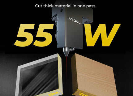 xTool P2S 55W Desktop CO2 Laser Cutter xTool
