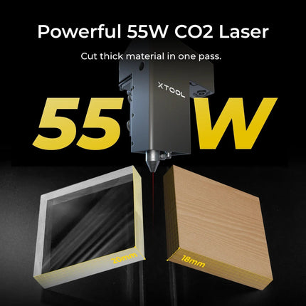 xTool P2S 55W Desktop CO2 Laser Cutter xTool