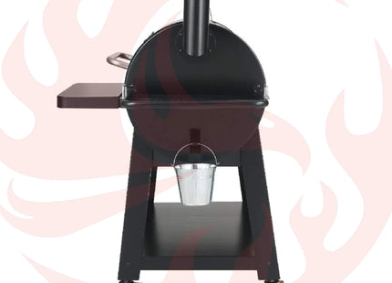 62" Heavy-Duty Portable Wood Pellet BBQ Grill With Cart (SAK91308) - Phoenix Fire Art Store
