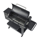 62" Heavy-Duty Portable Wood Pellet BBQ Grill With Cart (SAK91308)