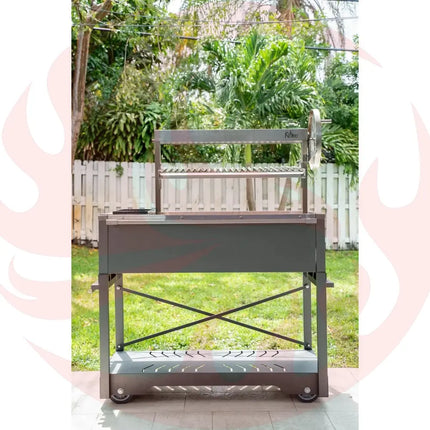 Nuke Puma Freestanding Argentine Charcoal Grill with Santa Maria System GW Store