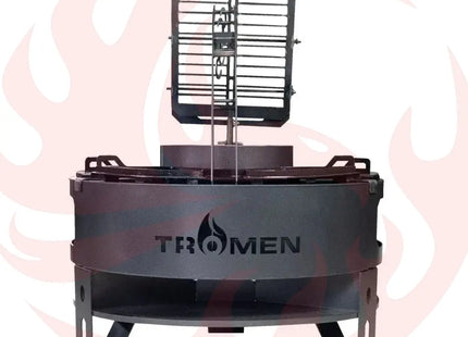Tromen Duomo Ceibo Firepit Grill | Open Fire Argentine Grill - Phoenix Fire Art Store