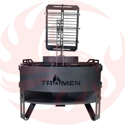 Tromen Duomo Ceibo Firepit Grill | Open Fire Argentine Grill - Phoenix Fire Art Store
