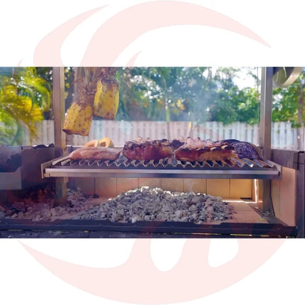 Nuke Puma Freestanding Argentine Charcoal Grill with Santa Maria System GW Store