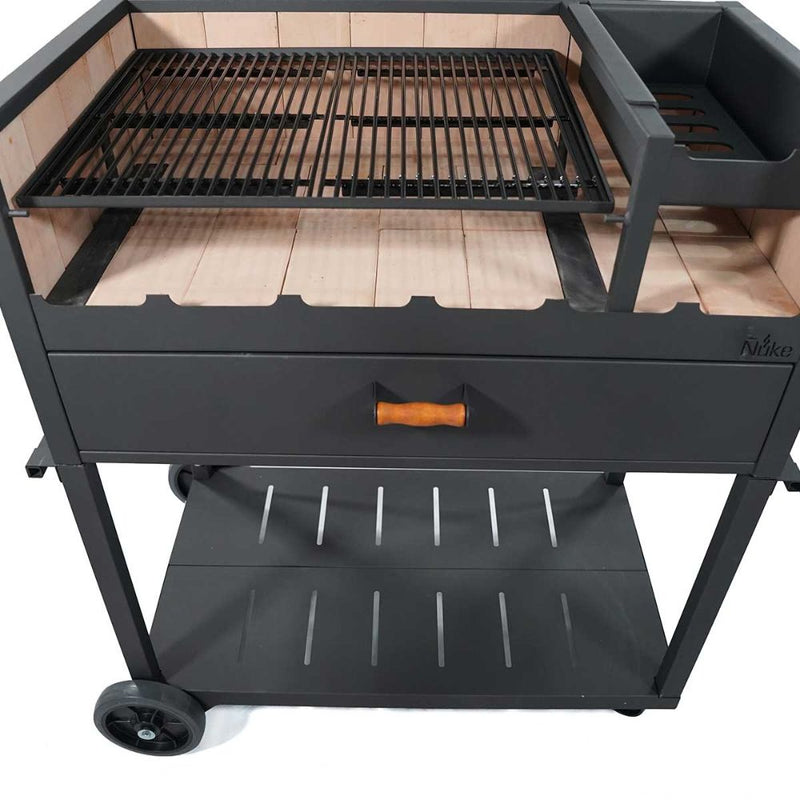 Nuke Delta 45" Argentine Charcoal Grill - The Backyard Beast That Makes Your Neighbors Jealous