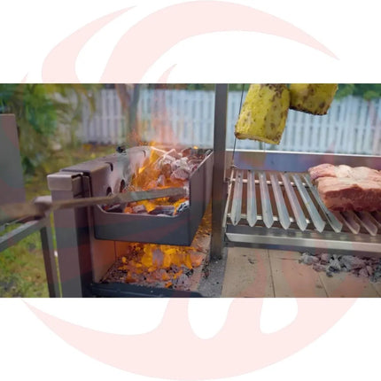 Nuke Puma Freestanding Argentine Charcoal Grill with Santa Maria System GW Store