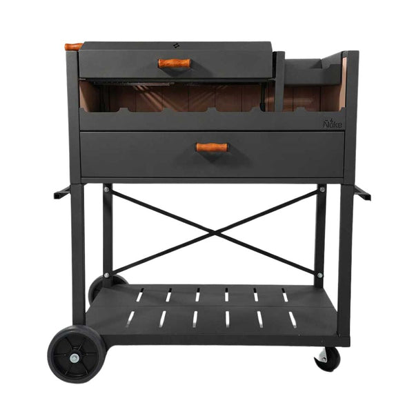 Nuke Delta 45" Argentine Charcoal Grill - The Backyard Beast That Makes Your Neighbors Jealous