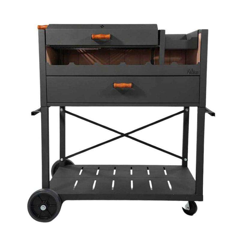 Nuke Delta 45" Argentine Charcoal Grill - The Backyard Beast That Makes Your Neighbors Jealous