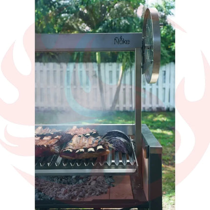Nuke Puma Freestanding Argentine Charcoal Grill with Santa Maria System GW Store