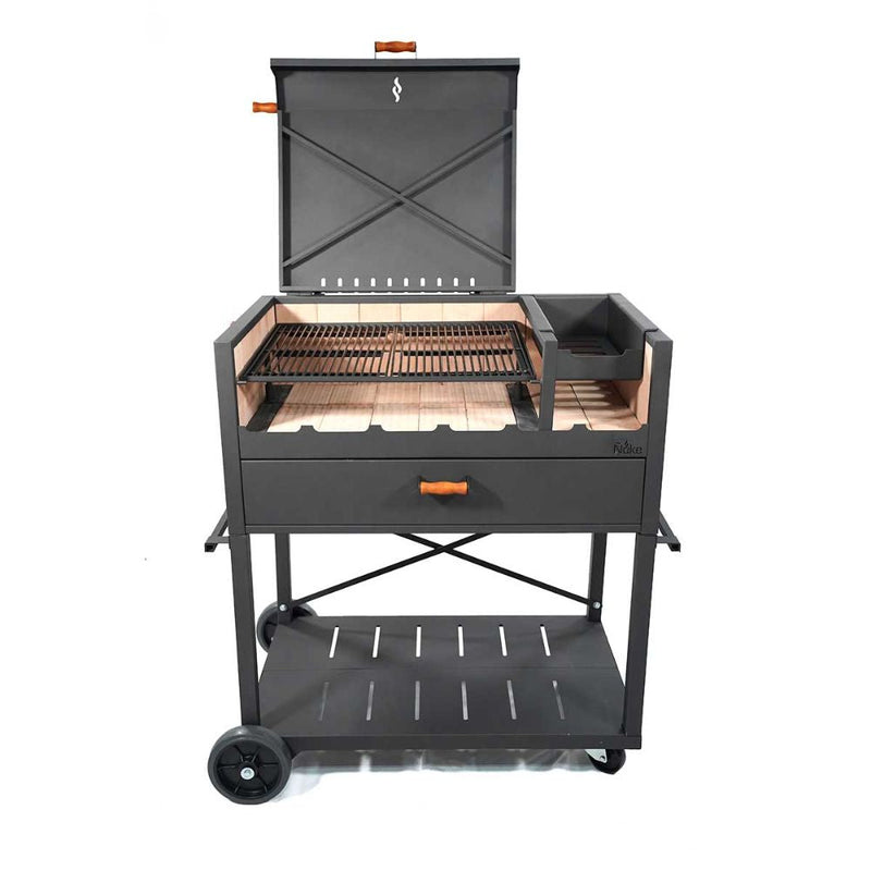 Nuke Delta 45" Argentine Charcoal Grill - The Backyard Beast That Makes Your Neighbors Jealous