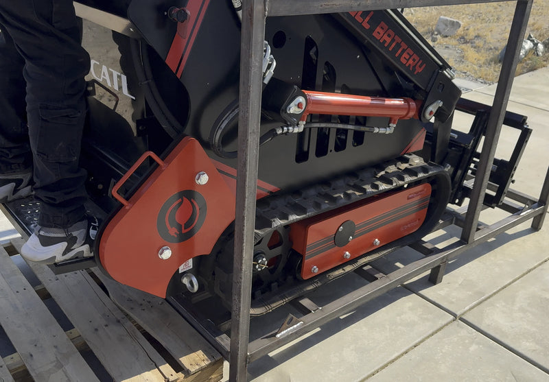 72V 16.4kWh Curiosity Mini Track Loader Skid Steer