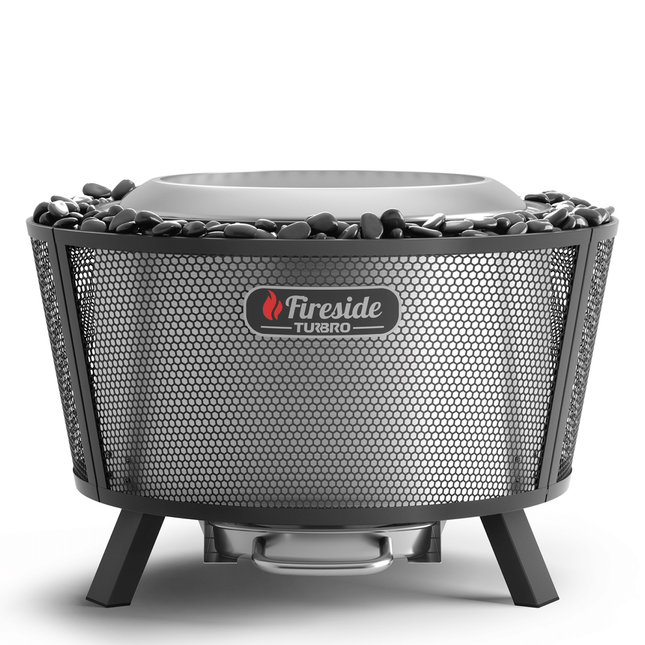 Fireside Pluto R29 Outdoor Fire Pit  - Painted Black