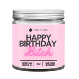 Happy Birthday B*tch - Funny Birthday Cake Candle - Phoenix Fire Art Store