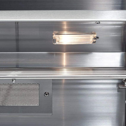 Broilmaster B-Series Deluxe 32-Inch Marine Grade Freestanding Stainless Steel Gas Grill with Rear Infrared Burner