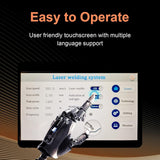 1500W Air-Cooled Portable Laser Welder: eH15L-MM01