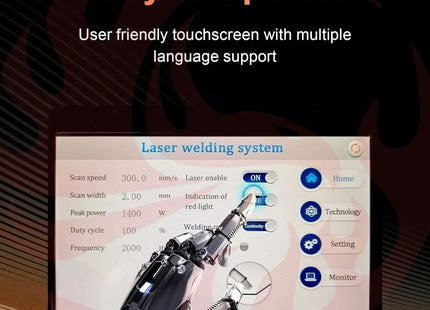 2000W 3-in-1 Handheld Laser Welding Machine : eH20L-MM01 - Phoenix Fire Art Store