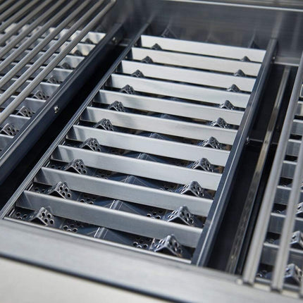 Broilmaster B-Series Deluxe 32-Inch Marine Grade Freestanding Stainless Steel Gas Grill with Rear Infrared Burner