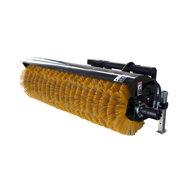 72-Inch Heavy-Duty Skid Steer Hydraulic Rotary Angle Broom Sweeper (SAK97846)