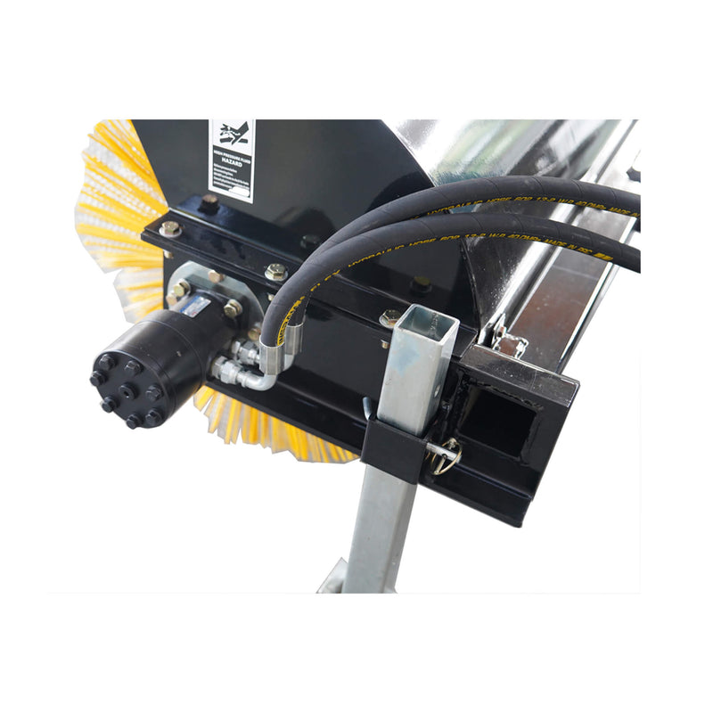 72-Inch Heavy-Duty Skid Steer Hydraulic Rotary Angle Broom Sweeper (SAK97846)