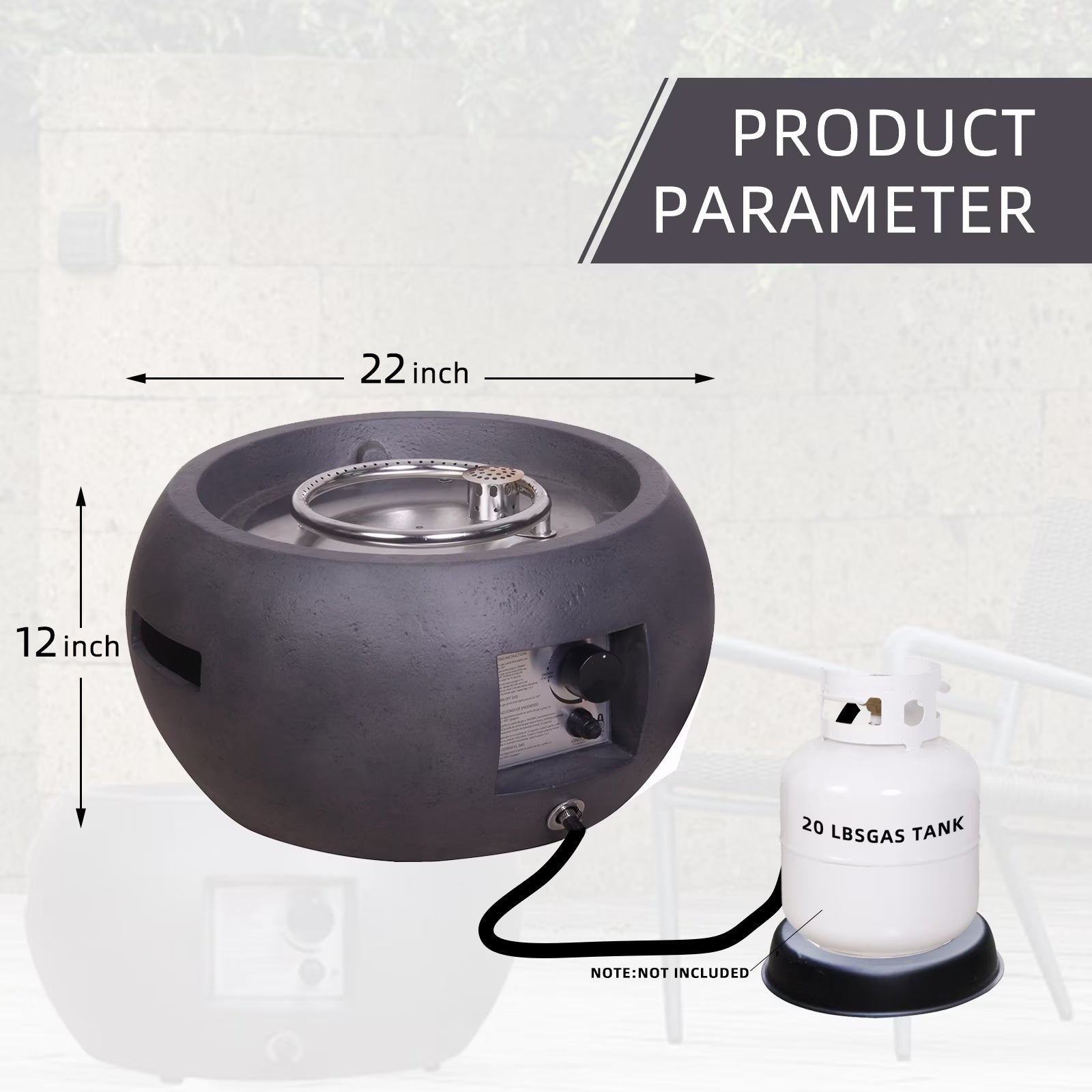 Propane Outdoor Fire Pit - Phoenix Fire Art Store