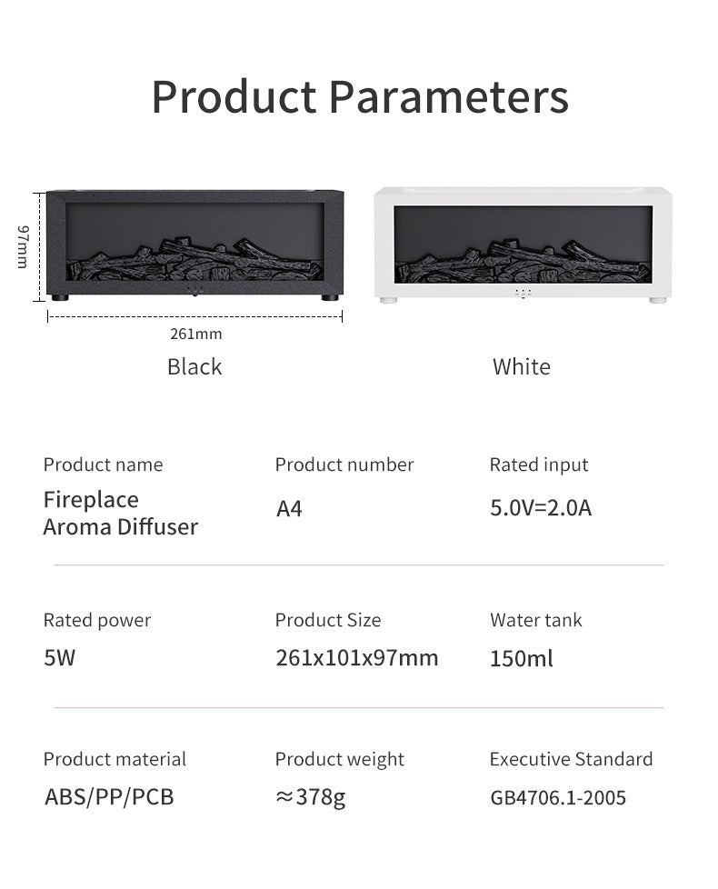 Fireplace Simulation Flame Aromatherapy Machine - Phoenix Fire Art Store