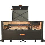 Nuke Delta 45" Argentine Charcoal Grill - The Backyard Beast That Makes Your Neighbors Jealous