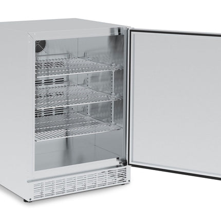 Broil King 11-Foot Outdoor Kitchen Island with Imperial S 690i 6-Burner Gas Grill, Rotisserie, Side Burner & Refrigerator (Right Orientation)