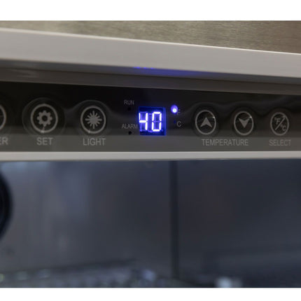 Broil King 11-Foot Outdoor Kitchen Island with Imperial QS 690i 6-Burner Gas Grill, Rotisserie, Side Burner, Sink, Refrigerator & iQue™ Technology Control