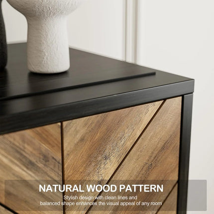 68" Entertainment Center with 36" Electric Fireplace Heater & Storage Cabinet, for Tv's up to 75" - Harper (Black Ebony) - Phoenix Fire Art Store