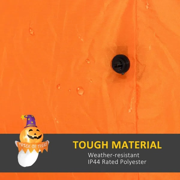 Pumpkin Ghost Witch Inflatable Halloween Decoration