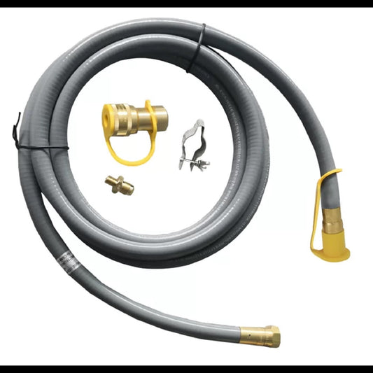 Rubber-to-metal Fire Pit Natural Gas Conversion Kit - Phoenix Fire Art Store