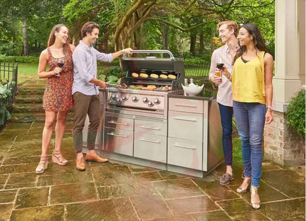 Broil King Imperial S 590i 5-Burner Gas Grill Island With Rotisserie & Side Burner - Phoenix Fire Art Store
