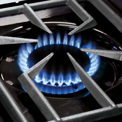 Broil King 9-Foot Outdoor Kitchen Island with Imperial S 590i 5-Burner Gas Grill, Rotisserie, Side Burner & Refrigerator