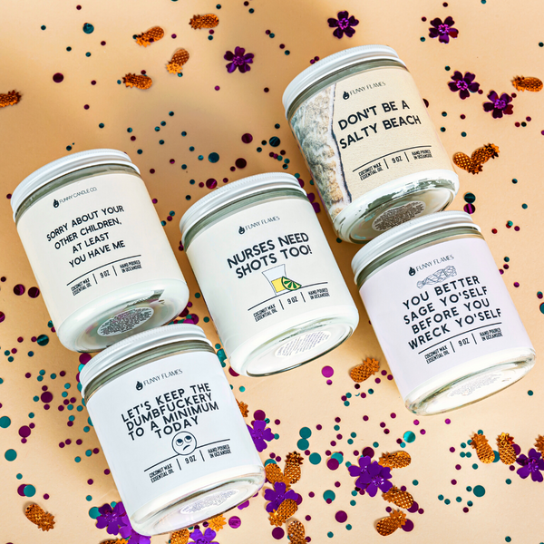 Nurses Need Shots Too - 9oz Candle - Phoenix Fire Art Store