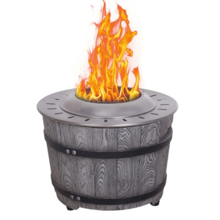 Smokeless Fire Pit Fueled By Wood Pellets, branches, wood/with a Woody Appearance - Phoenix Fire Art Store
