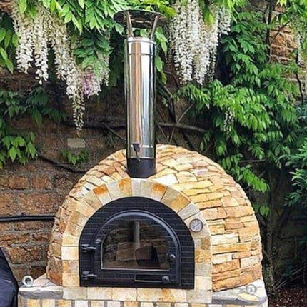 Traditional Oven Chimney Extension & Cap - Stainless Steel ProForno